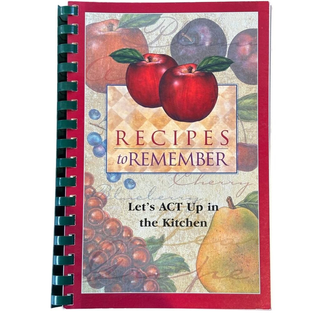 2001 Recipes to Remember, Community Cookbook, Paperback, Spiralbound